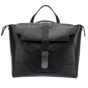 Senreve Backpack Black Saffiano Leather